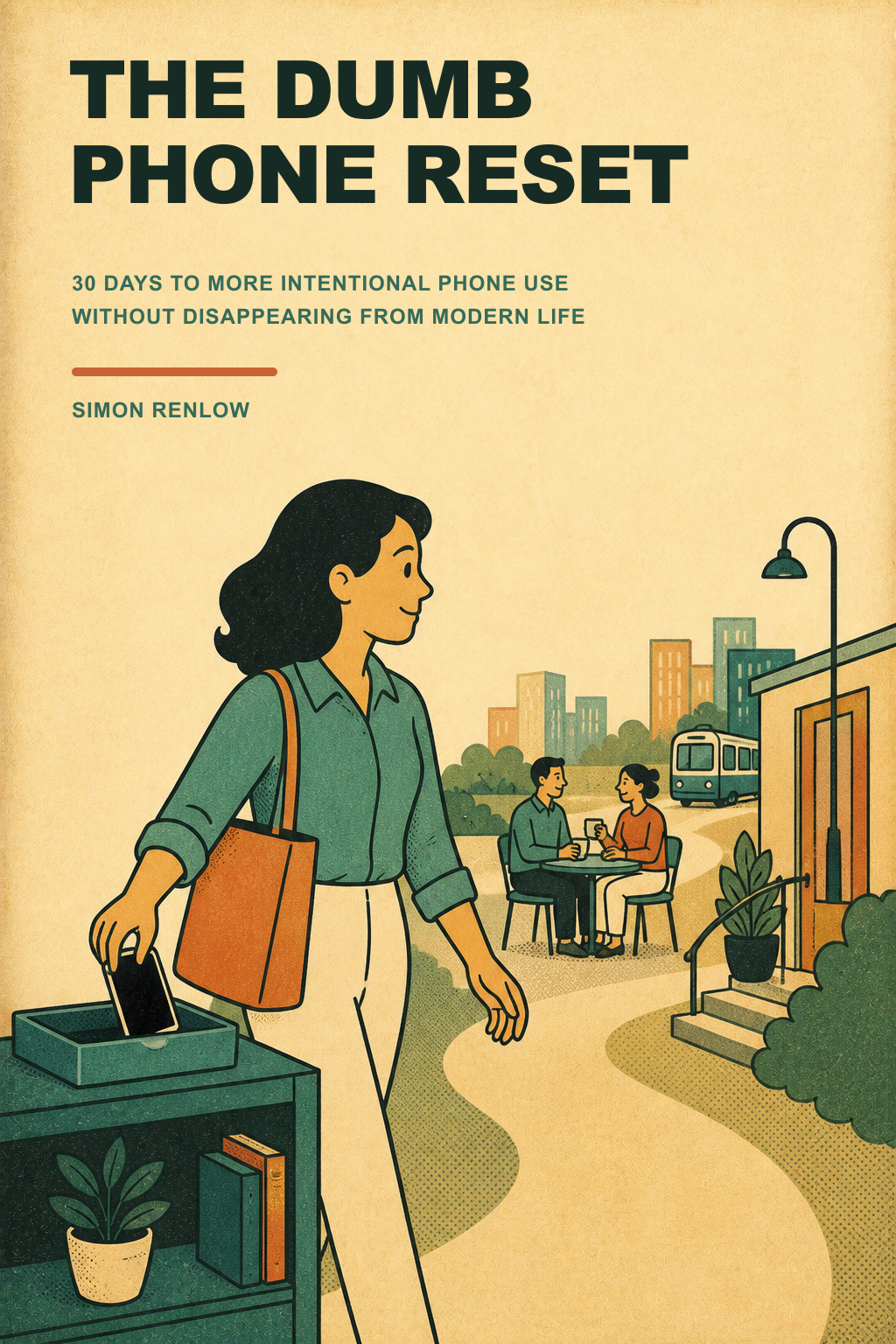Cover of The Dumb Phone Reset by Simon Renlow